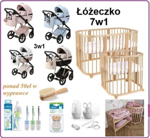 Ekskluzywna Wyprawka z wózkiem Adamex Quantum Special oraz STAR 3w1