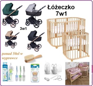 Ekskluzywna Wyprawka z wózkiem Coletto Fado 3w1