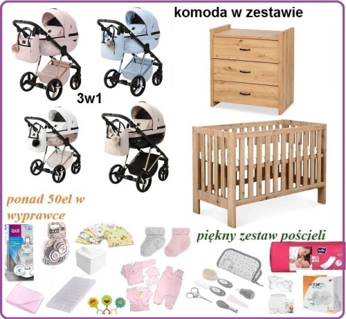 boho wyprawka z wózkiem quantum special.jpg