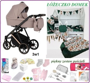 Extra wyprawka Domek z wózkiem Paradise Baby VR 3w1