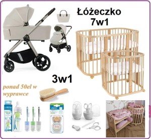 Ekskluzywna Wyprawka z wózkiem Dada Flux 3w1