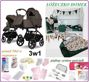 Extra wyprawka Domek z wózkiem My Junior Mavi 3w1