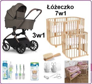 Ekskluzywna Wyprawka z wózkiem EasyGo Giro 3w1