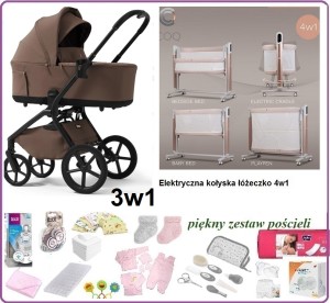 Wyprawka z Dostawką 4w1 z wózkiem Future Design Inspiro 3w1